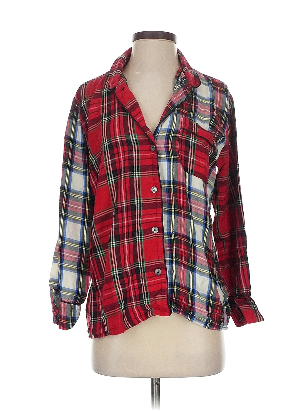 J. Crew Long Sleeve Button Down Polo Size XS